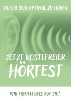 Hörtestposter DIN A1
